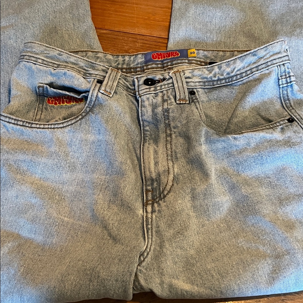 Empyre Men’s Jeans 30 Baggy Light Wash‎